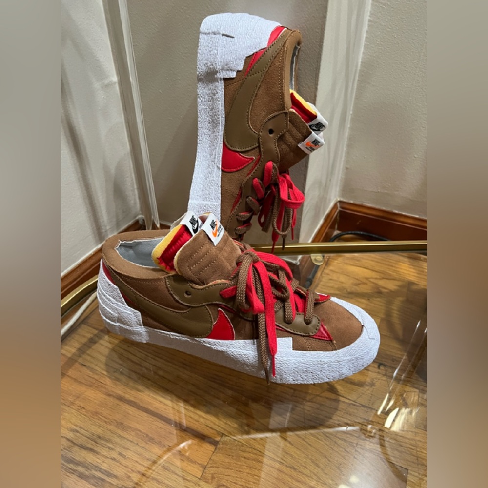 Nike Blazer Low X Sacar British Tan 2021 Size 12 Like New Only One Used